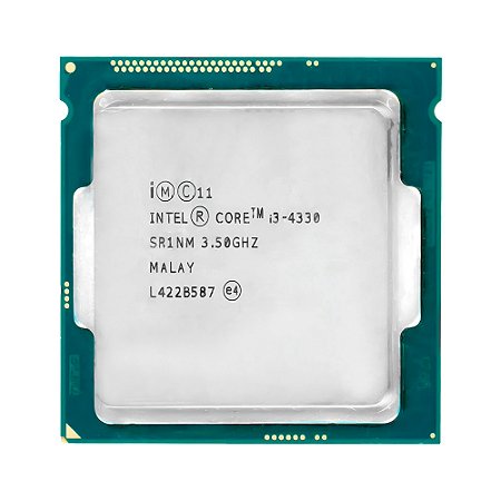 Processador Intel Core i3-4330 4ª Geração, 3.50GHz, Dual Core, LGA 1150, Intel HD Graphics 4600 - OEM