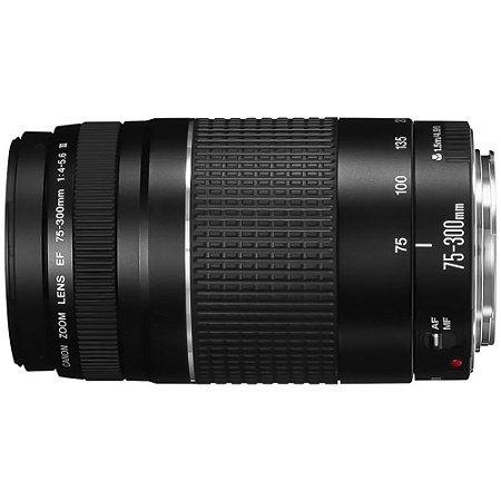 Lente Profissional Canon EF75-300 F4-5.6 III