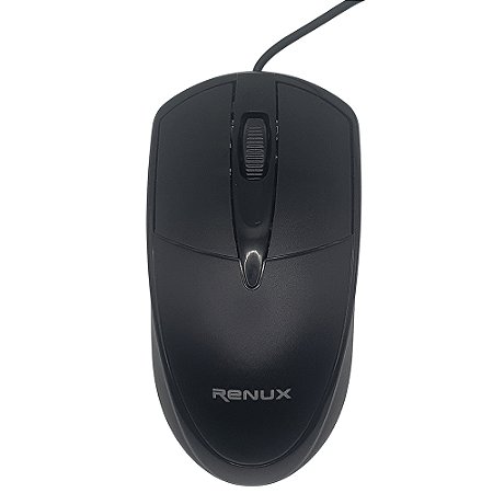 Mouse Óptico Com Fio USB 3.0, Com 1.000 de DPI, RENUX - RE-MOU-509