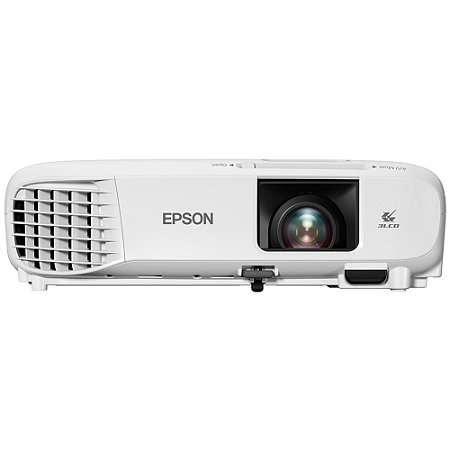 Projetor Epson Powerlite W49 3LCD, XGA, 3.800 Lumens, Conexão HDMI, Bivolt - V11H983020