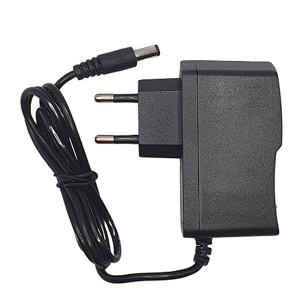 Fonte de Alimentação AC/DC 5V 2A, Pino 5.3mm x 2.1mm, TB-1668, LUCKFOYU - Preto
