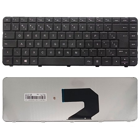 Teclado Notebook Compatível HP G4-1000, G6-1000, CQ43, CQ57, CQ58, PN:MB305-001, Preto