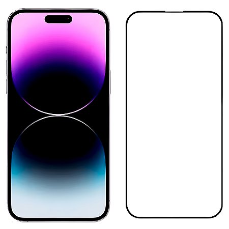 Película Protetora de Tela, 3D, Para iPhone 15 Plus / 14 Pro Max