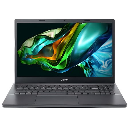 Notebook Acer Aspire 5 A515-57-55B8 Intel Core i5-12º G, 8GB RAM, 256GB SSD 15.6" LED, FHD, Win 11, Cinza - Seminovo