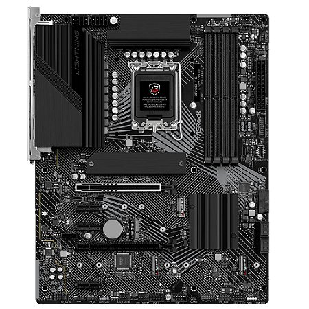 Placa Mãe Asrock Z790 PG Lightning, Intel LGA 1700, ATX, 4 Slots DDR5, Placa de Rede Gigabit, HDMI e DisplayPort M.2, US