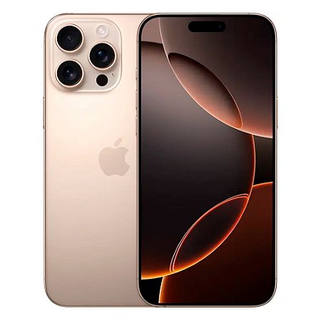 iPhone 16 Pro Max Apple (512GB) Tela de 6,9", 5G e Câmera de 48MP, Titânio Deserto