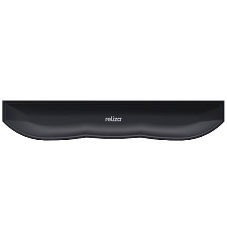 Apoio Ergonômico para Teclado, Reliza Confort, Ideal para Digitação Prolongada - Preto
