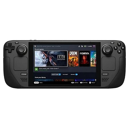 Console Portátil Gamer Valve Steam Deck OLED 1TB SSD, Tela 7,4" HDR, Wi-Fi e Bluetooth - Preto