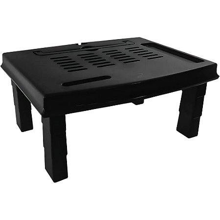 Suporte Para Monitor e Notebook, Ergonômico, Reliza Ergodesk, Conforto e Estabilidade - Preto