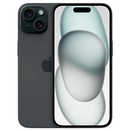 iPhone 15, Apple, 128GB, Tela 6,1", Câmera 48MP, iOS, 5G – Preto