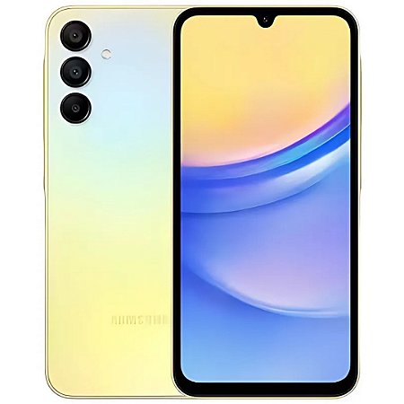 Smartphone Samsung Galaxy A15, 5G, 128GB, 4GB RAM, Processador Octa-Core, Câmera Tripla Traseira -  Verde Claro