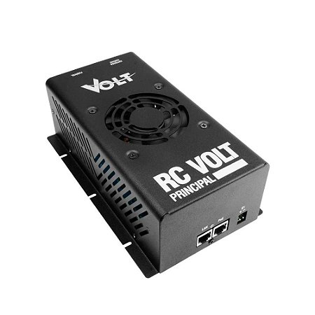 Fonte Primária Volt 48.01.013 210W RC Volt, Módulo LAN PoE, 2 km por Ramal, até 20 Assinantes