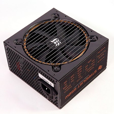 Fonte ATX V3.0 Gamer 650W Stardust Full Modular Certificação Cybenetics Bronze PFC Ativ Bivolt Automático 100-240V AC