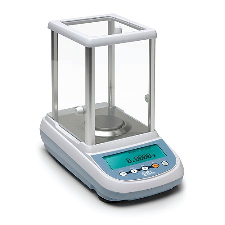 Balança Analítica BEL M214Ai 220 g x 0,0001 g, Calibração Automática, Prato Ø 80 mm, LCD Retroiluminado