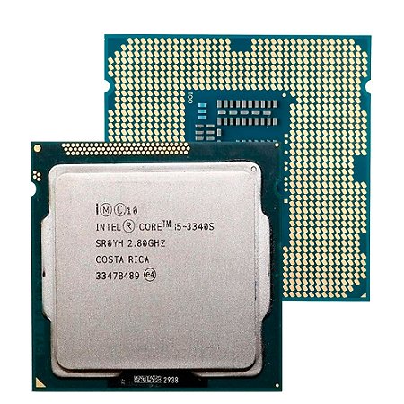 Processador Intel Core i5-3340S, 2.80 GHz (Turbo 3.70 GHz), 4 Núcleos, 6MB Cache, TDP 65 W, LGA 1155, 3ª Geração, OEM