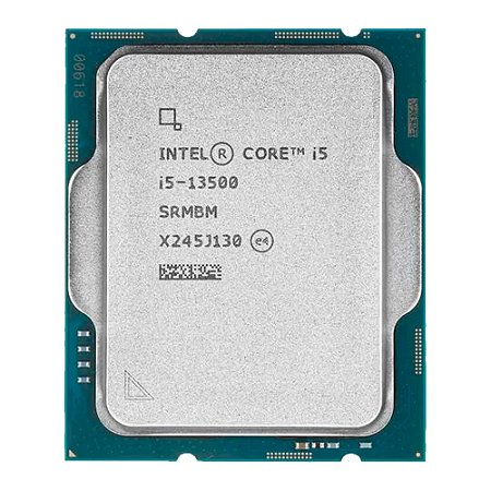 Processador Intel Core i5-13500, 2.50 GHz (Turbo 4.80 GHz), 14 Núcleos, 24MB Cache, TDP 65W, LGA 1700, 13ª Geração, OEM