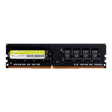 Memória RAM Desktop GET 8GB 2400MHz DDR4, DIMM 288 Pinos, Alto Desempenho