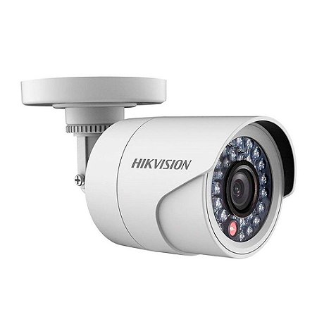 Câmera Hikvision Bullet Turbo HD DS-2CE16D0T-IRPF, Lente 2.88mm, HDTVI, IP67 à Prova de Intempéries, Branco