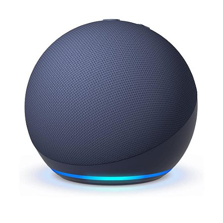 Echo Dot 5ª Geração Smart Speaker com Alexa, Inteligência Artificial, Bluetooth, Alto-Falante Inteligente, Azul-marinho