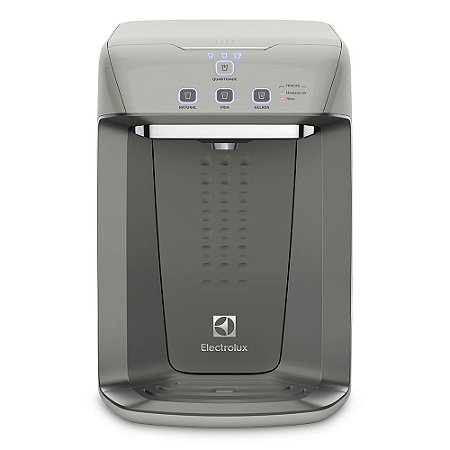 Purificador Água Electrolux PA31G 3 Temperaturas Gelada/Fria/Natural, Filtro Acqua Clean, UV 99% Germes, Bivolt, Cinza