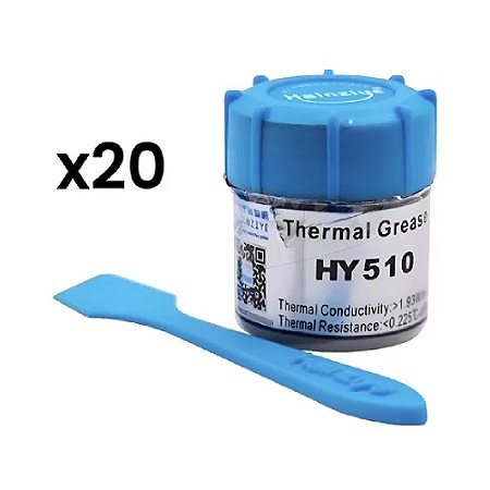 Pasta Térmica Prata Alta Performance HY510 Alta Condutividade 1,93 W/mK - Pote 25g