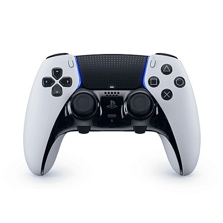Controle Sony DualSense Edge Wireless PS5, CFI-ZCP1WY, USB-C, Áudio P2, Bateria Recarregável, Branco
