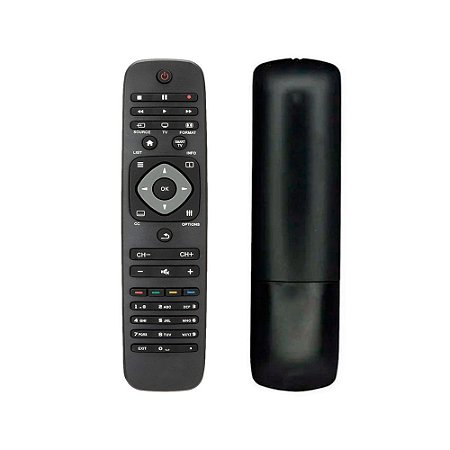 Controle Remoto Compatível Philips, Smart TV LED 42pfl5007g, Funções Nativas Philips, Lelong LE-7413