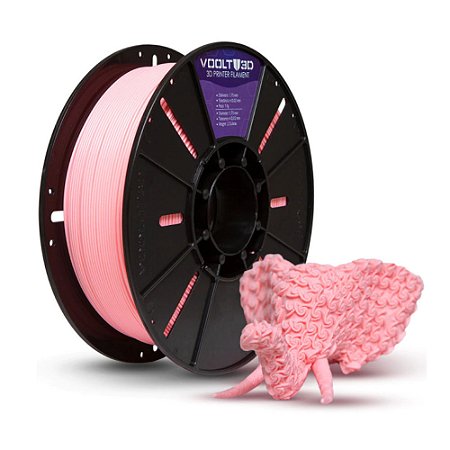 Filamento PLA Rosa Bebê Velvet High Speed Premium 1 Kg 1,75 mm – Impressão 3D FDM