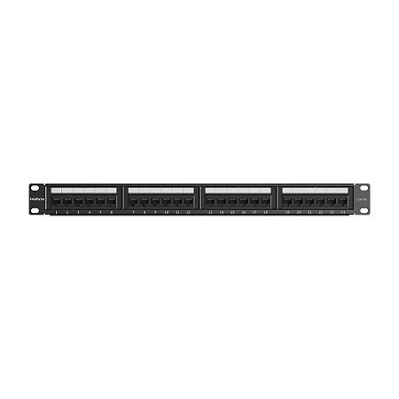 Patch Panel Impact Lan Cat5e 24 Portas, PP524 Intelbras