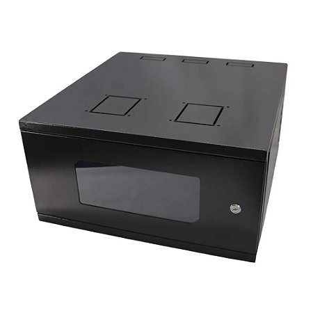 Rack Para Servidor Padrão 19 Polegadas, 05U X 570mm, ACR Solda Parede - Max Eletron