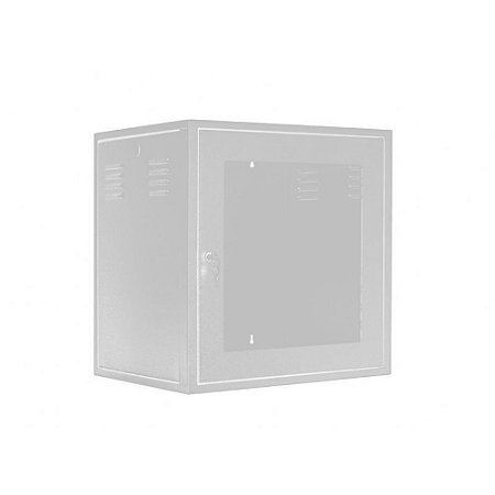 Mini Rack de Parede Padrão 19 Fechado 8u X470mm