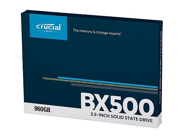 Hd Ssd 960Gb Crucial Bx500 3d Nand Sata3 -2,5 7mm