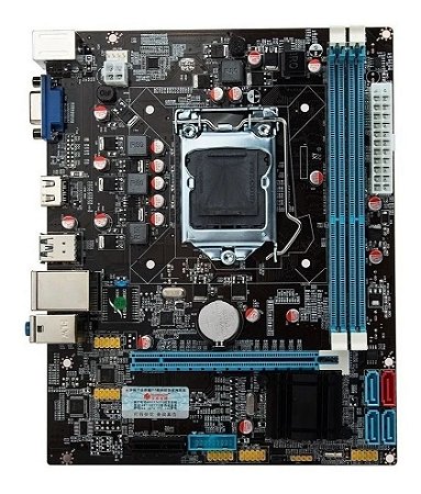 Placa Mãe Lga 1155 Ddr3 Taicon- TA-MBH61-Hdmi 2°/3° Ger.