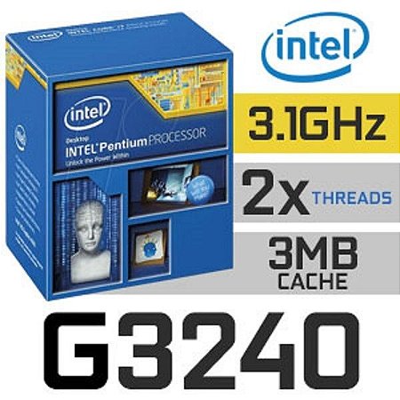Processador Pentium G3240 3.1ghz Lga 1150 Bx80646g3240