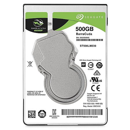Hd Int. Notebook 500 GB Seagate Sshd St500Lm030
