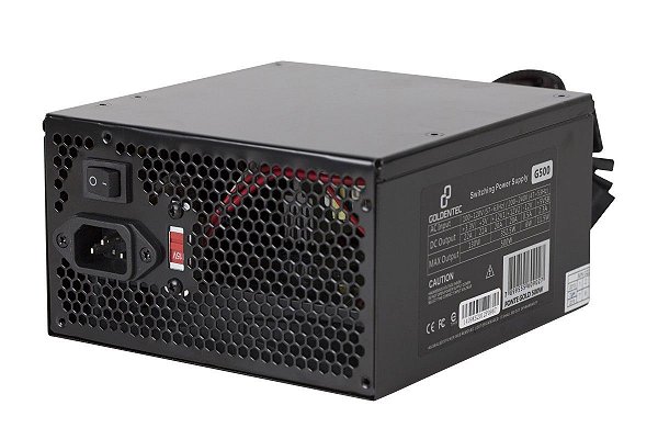 Fonte de Alimentação Atx Potencia Real 500W Goldentec G500- GT500