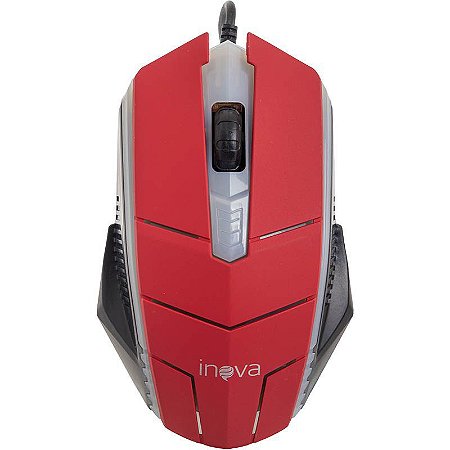 Mouse Óptico Usb Inova Mou-7098- Varias Cores