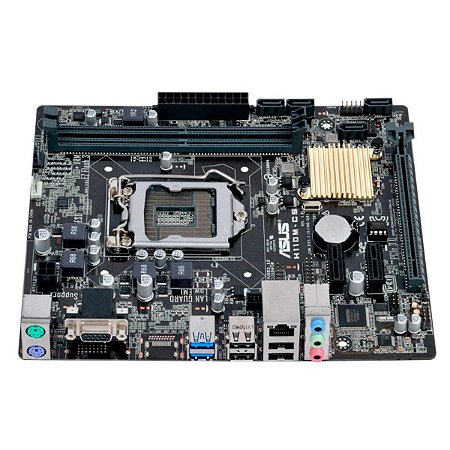Placa Mãe Asus Ddr4 Soket 1151 Intel H110M-Cs/Br