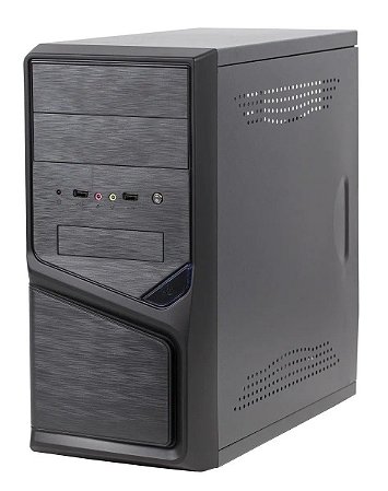 Gabinete atx Goldentec 5819C Sem Fonte 250W Preto