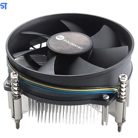 Cooler Para Processador Soquete 1151, 1150, 1155 e 1156, Goldentec, GT FAN1150