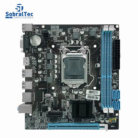 Placa Mãe Lga 1155 Chipset Intel TG-H61 Hdmi i3 i5 i7 2° e 3° Geração Ddr3 Foxconn