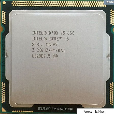 Processador Intel® Core i5-650 (4M Cache, 3.20 GHz) Lga 1156