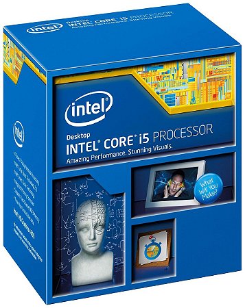 Processador Intel Core I5 4670K 6MB 3.4 Ghz Lga 1150 4ª Ger