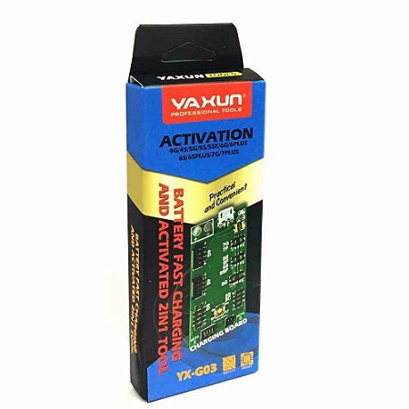 Placa Reativadora De Bateria Yaxun G03 Moto G Motox iPhones 4-5-6-7