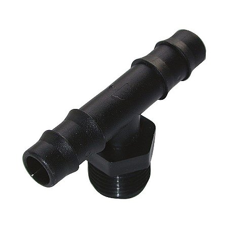 Emenda Pvc Espigão Tee Com Rosca Para Cano de 1/2