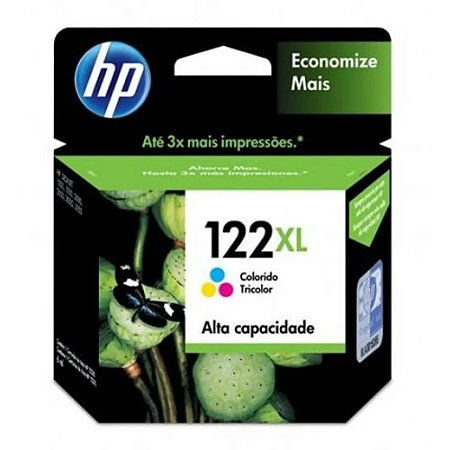 Cartucho hp 122XL Color Ch564hb 7,5mL- Cod.11110