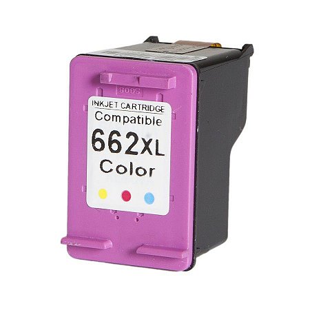 Cartucho Compatível HP 662 Color XL