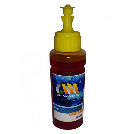 Refil Tinta Corante Epson-Hp Et 365-664 Chinamate Amarelo 100ml
