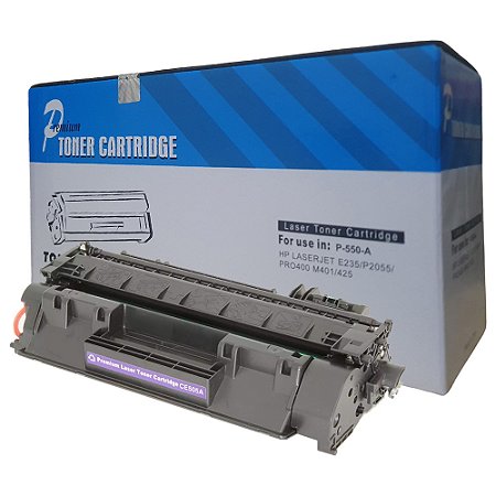Toner Compatível HP P-550-A - 05A CE505A / 280A / H500 / 2035N - 3K Para Laser Pro400
