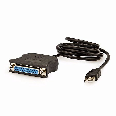 Cabo Conversor USB-Pararelo para Impressora